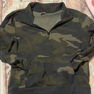 PINK Camo Quarter Zip
